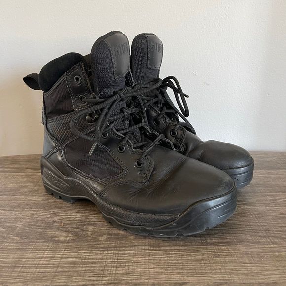 5.11 Tactical ATAC 2.0 Low 6in Black Men’s Boots Size US 8 main image 9